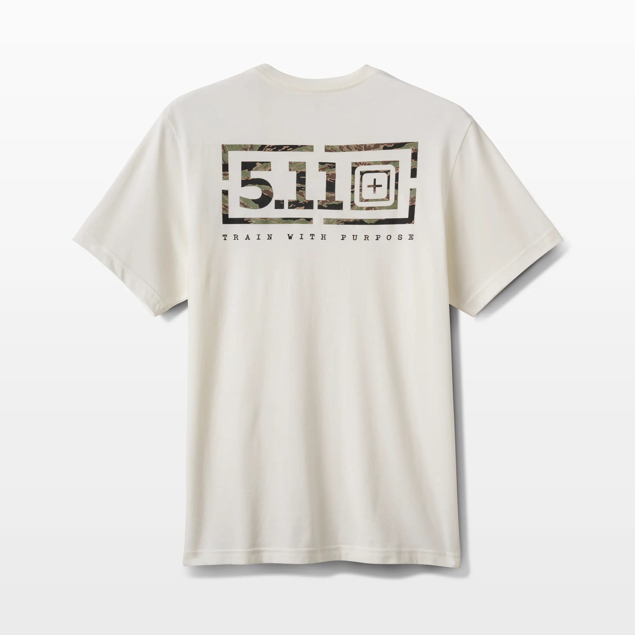 5.11 Tactical Men's Tiger Camo Lockup T-shirt